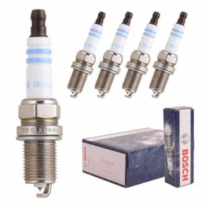 شمع +8 المان جعبه 10 تایی خط مشکی سوپر پلاس بوش (BOSCH)